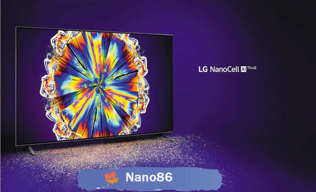 تلویزیون نانوسل و 4K ال جی مدل Nano86
