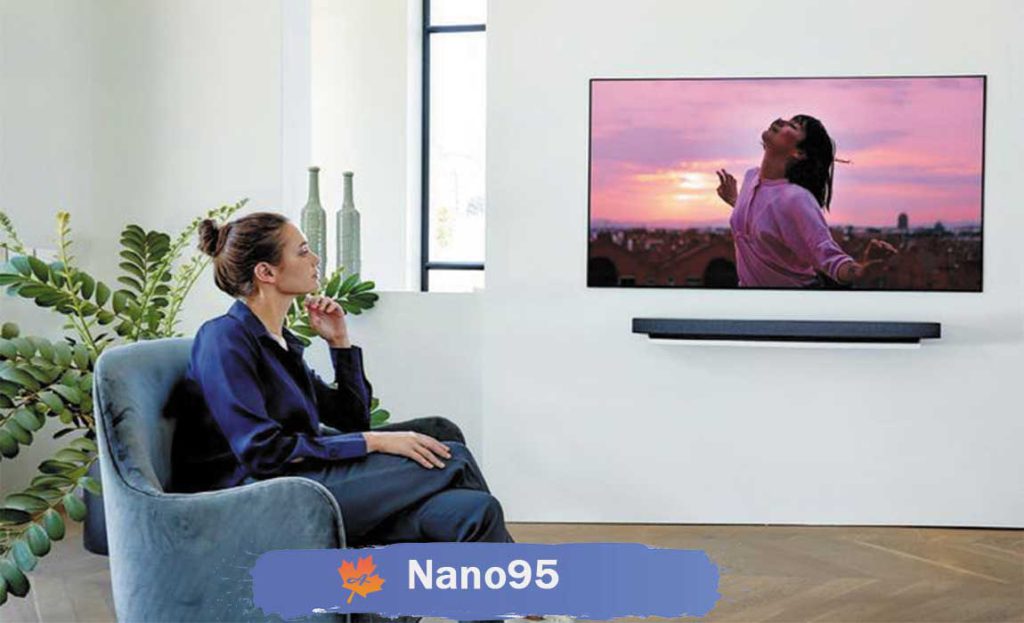 تلویزیون نانوسل و 8K ال جی مدل Nano95