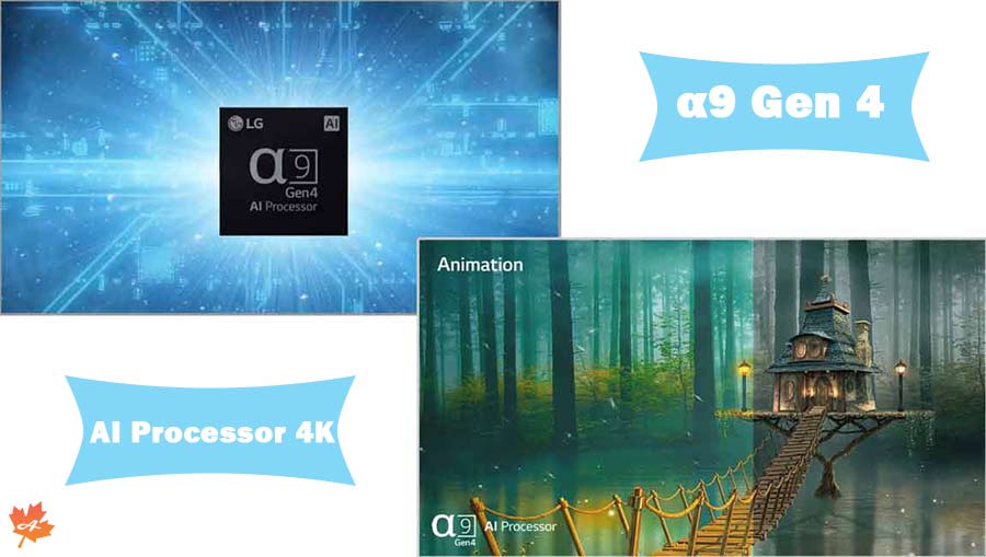 پردازنده هوشمند α9 Gen 4 AI Processor 4K