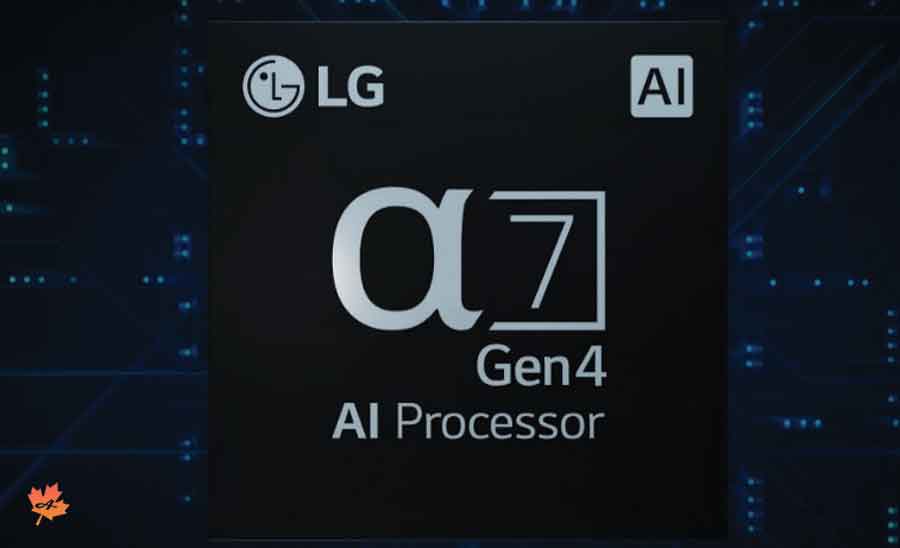 پردازنده آلفا 7 نسل 4 تلویزیون ال جی NANO90