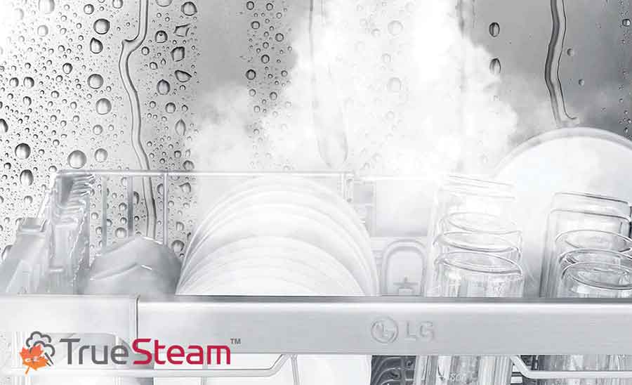 true steam در ظرفشویی ال جی 325 