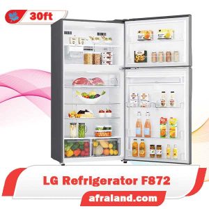 یخچال فریزر ال جی 872 داخل