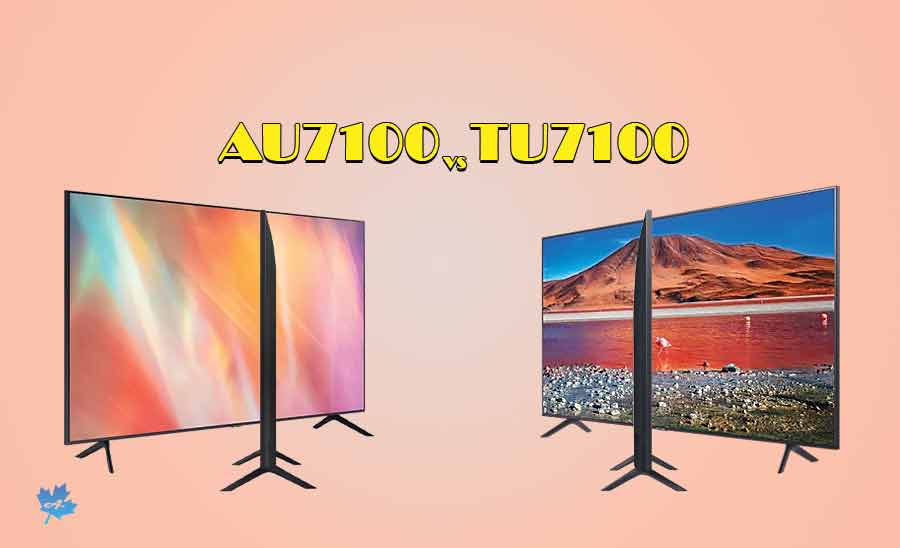 مقایسه تلویزیون سامسونگ AU7100 با TU7100