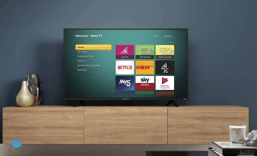 roku در تلویزیون هایسنس