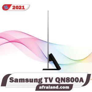 تلویزیون سامسونگ QN800A نیم رخ