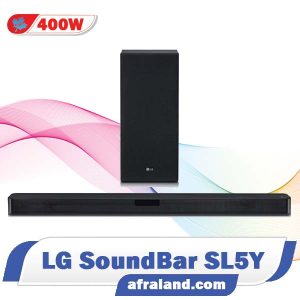 ساندبار ال جی SL5Y از بالا