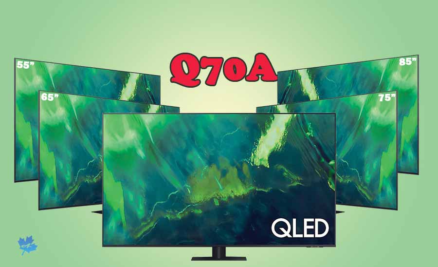 سایزهای تلویزیون کیولد سامسونگ Q70A