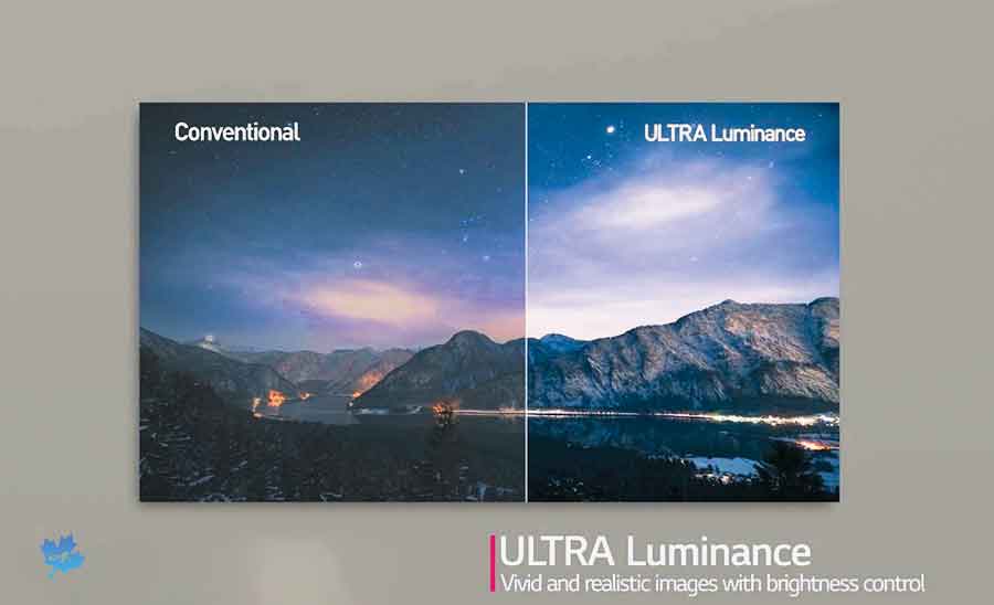 مقایسه Ultra Luminance Pro با حالت عادی