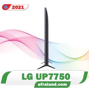 ضخامت تلویزیون ال جی UP7750