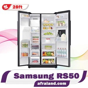 یخچال فریزر سامسونگ RS50 داخل