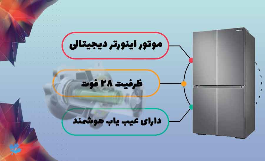 کمپروسور یخچال فریزر سامسونگ RF59