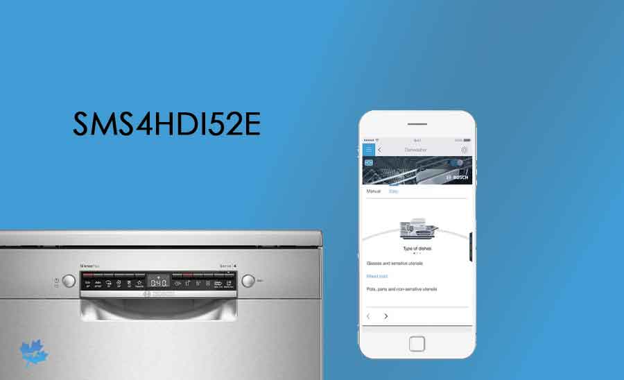 اتصال به گوشی ماشین ظرفشویی بوش 4HDI52