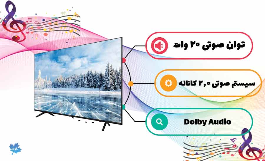 سیستم صوتی تلویزیون هایسنس A7120