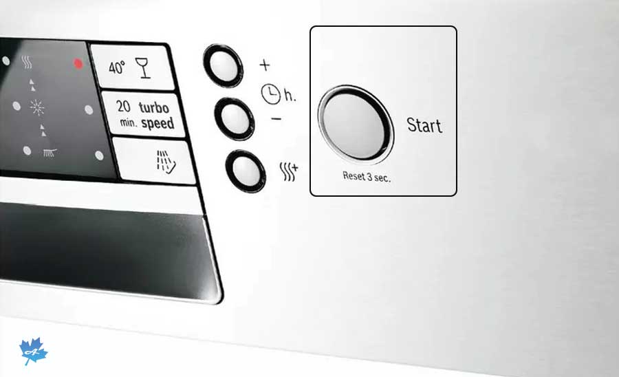 دکمه های ماشین ظرفشویی بوش 46lw00e