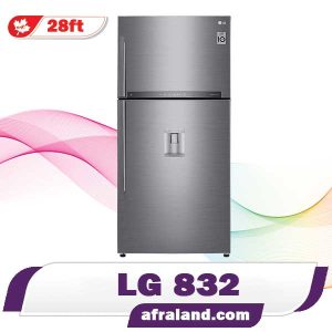 یخچال فریزر ال جی 832 نقره ای