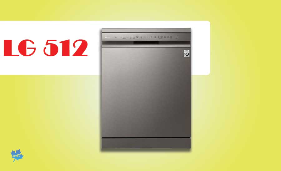 بهترین ماشین ظرفشویی های ال جی 512