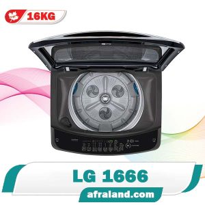 ماشین لباسشویی ال جی 1666 فضای داخل