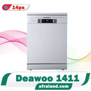 ماشین ظرفشویی دوو 1411 سفید