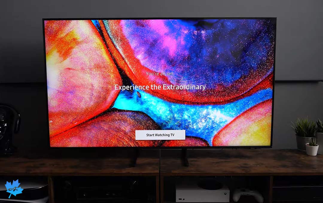 دامنه رنگی بالا تلویزیون سامسونگ AU9000