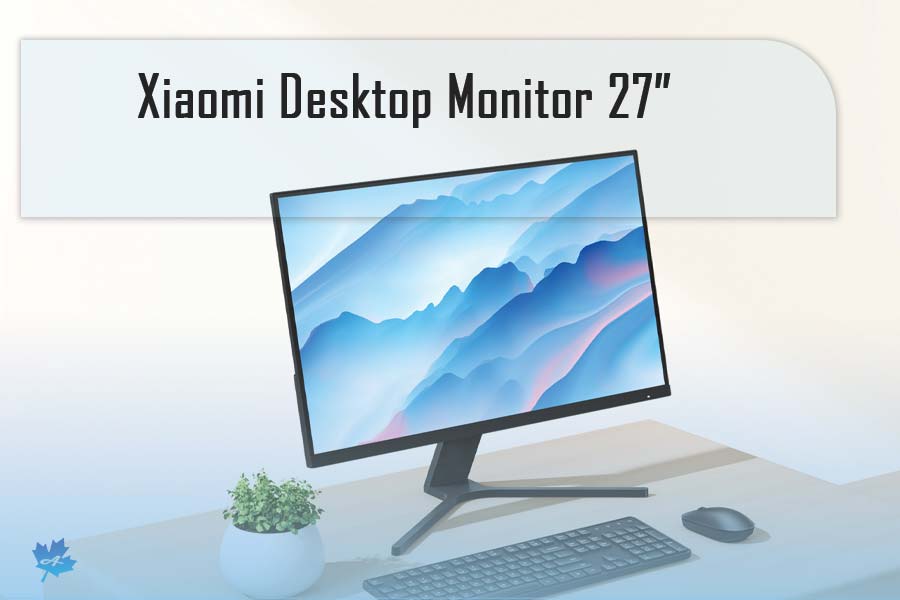 رنگ ها در نمایشگر مانیتور 27 اینچ شیائومی mi desktop monitor 27