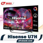 طراحی تلویزیون U7H هایسنس از زاویه