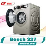 رنگ نقره ای ماشین لباسشویی بوش 327