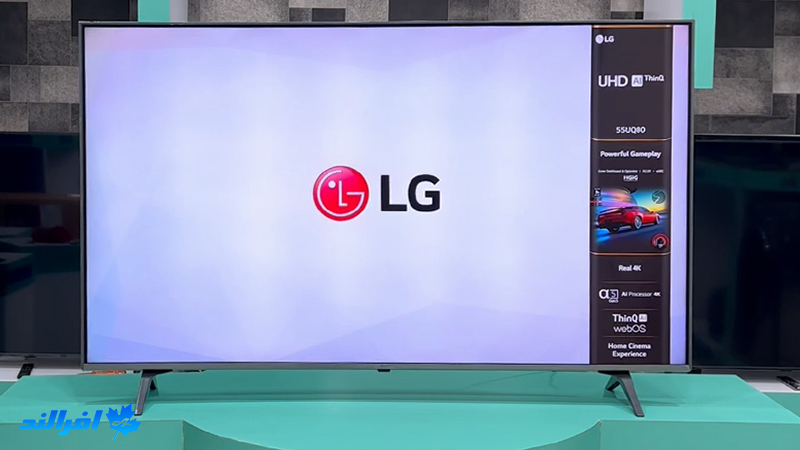 تلویزیون هوشمند UQ80 LG