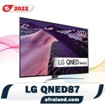بدنه نازک تلویزیون ال جی QNED87