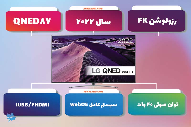 تلویزیون ال جی QNED87