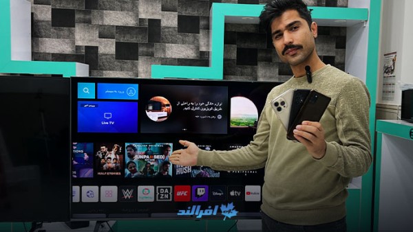عکس شاخ مقاله اتصال موبایل به تلویزیون ال جی