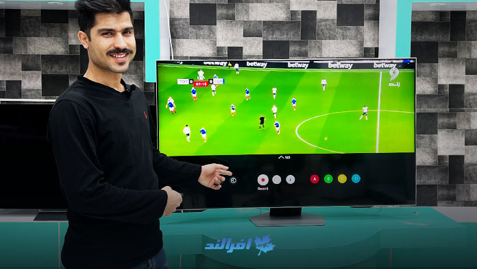 عکس شاخص ضبط فیلم در تلویزیون سامسونگ