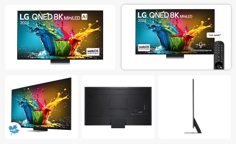 تلویزیون ال جی QNED99 طراحی شیک تلویزیون LG QNED99