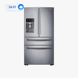 تصویری واضح از یخچال فریزر RF28
