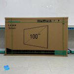 بسته بندی تلویزیون لیزری هایسنس ۱۰۰ اینچ L9G