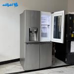 اینستاویوی باز شده یخچال فریزر ال جی x945