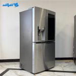 نمای کناری از یخچال فریزر ال جی x945