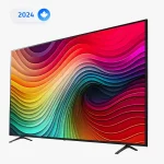 تصویر تلویزیون ال جی NANO81 از زاویه کناری
