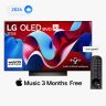 تلویزیون ال جی مدل OLED C4‌ با ریموت کنترل جادویی