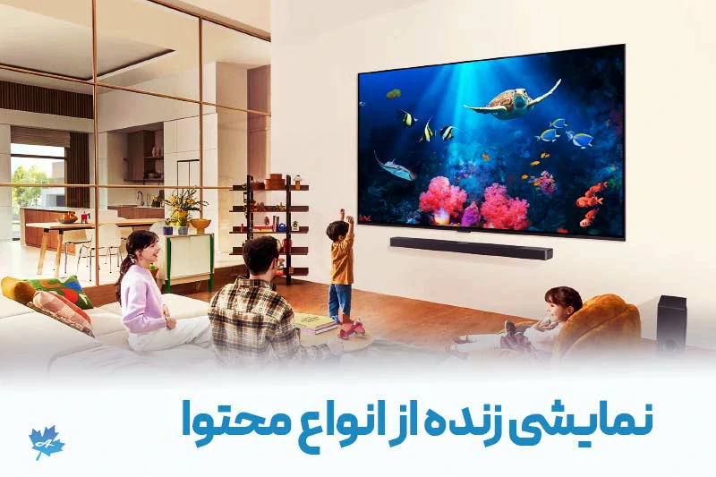 کیفیت تصویر عالی تلویزیون 4K ال جی QNED89