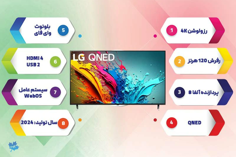 خرید تلویزیون ال جی QNED89