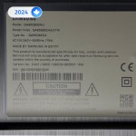 لیبل تلویزیون سامسونگ q60d