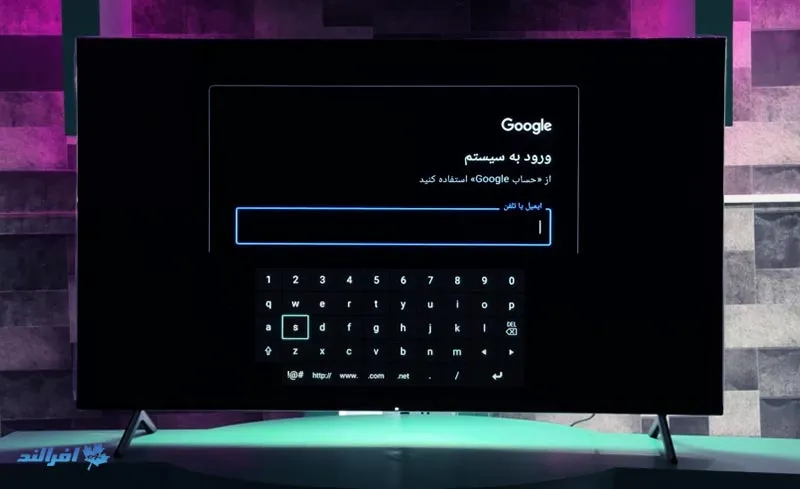 نحوه راه‌اندازی Google TV در تلویزیون سونی