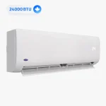 نمای زاویه دار کولر گازی کریر 24000