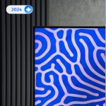 فریم صفحه تلویزیون Q80D سامسونگ
