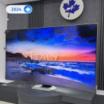 تصویر خیره کننده با زاویه در تلویزیون Q80D