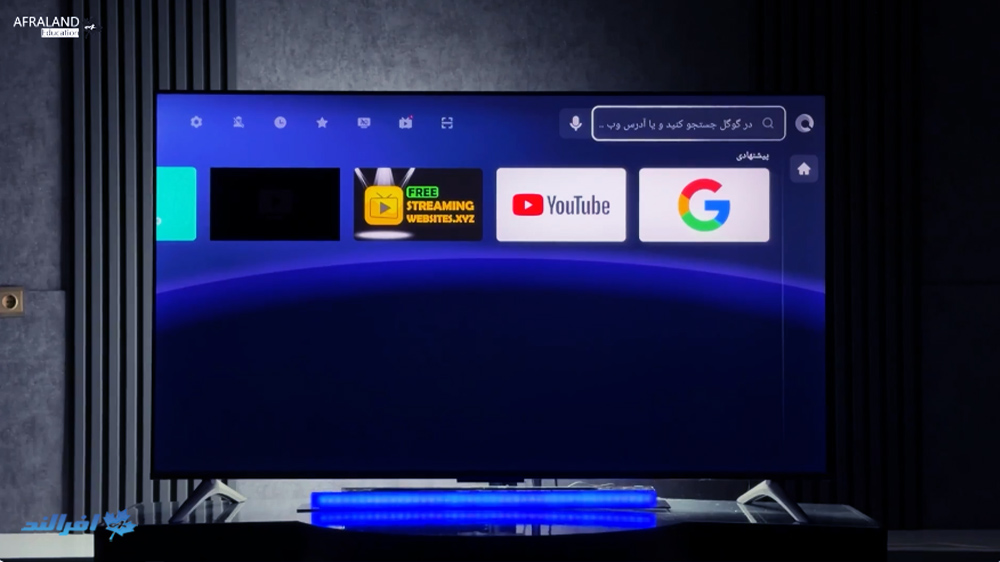 آموزش دانلود و نصب برنامه در تلویزیون اندروید از طریق مرورگر
