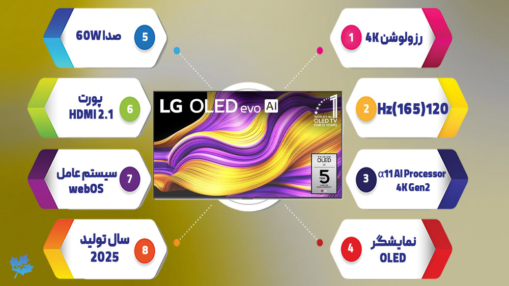 خرید تلویزیون ال جی G5