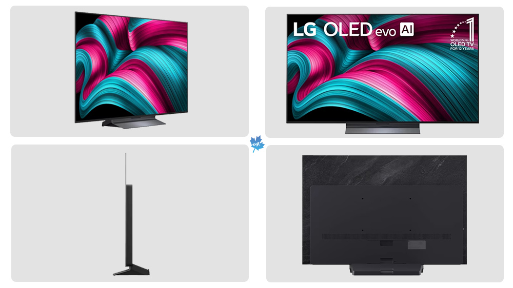 ظاهر و طراحی تلویزیون مدل c5 lg
