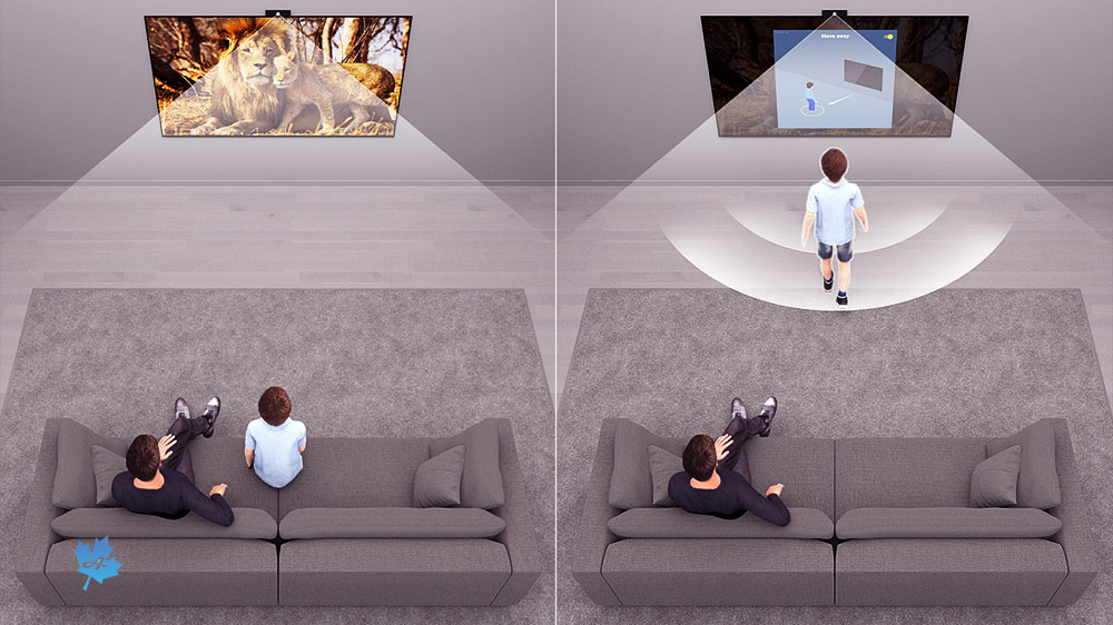 تلویزیون BRAVIA 8 II با مجهز به دوربین براویا کم