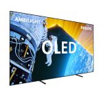 نمای زاویه دار تلویزیون 77OLED819 فیلیپس